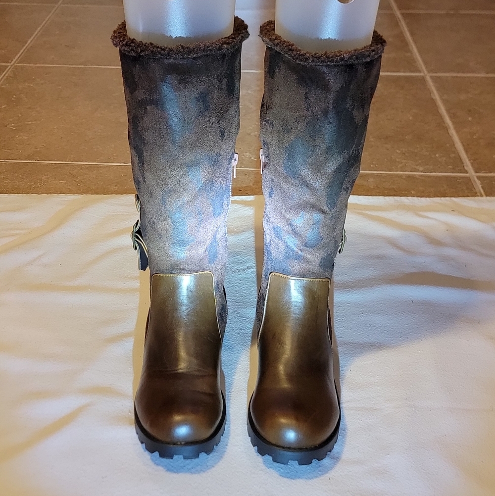 Dirty LAUNDRY tall Brown Boots. Women's US Size 8.